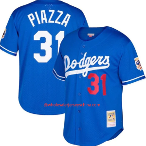 Mike Piazza Los Angeles Dodgers Mitchell & Ness Big Tall Cooperstown Collection